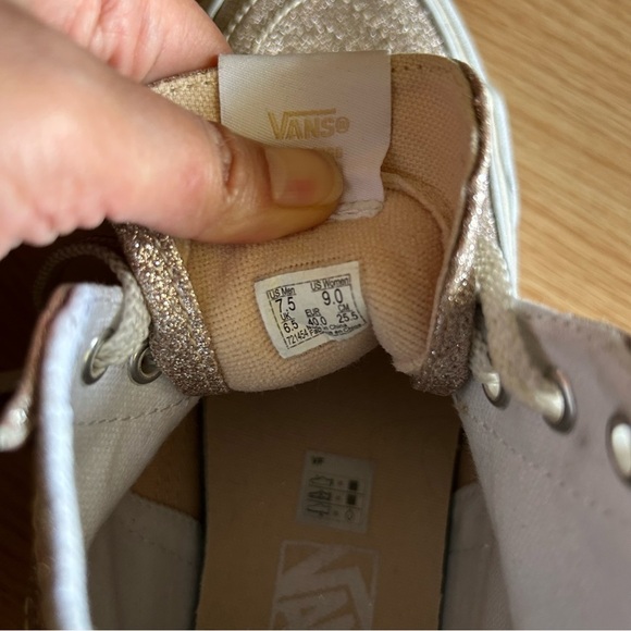 Vans Sk8 High Top Tapered BlingBling Sneakers Men’s 7.5 Women’s 9 - Picture 8 of 9